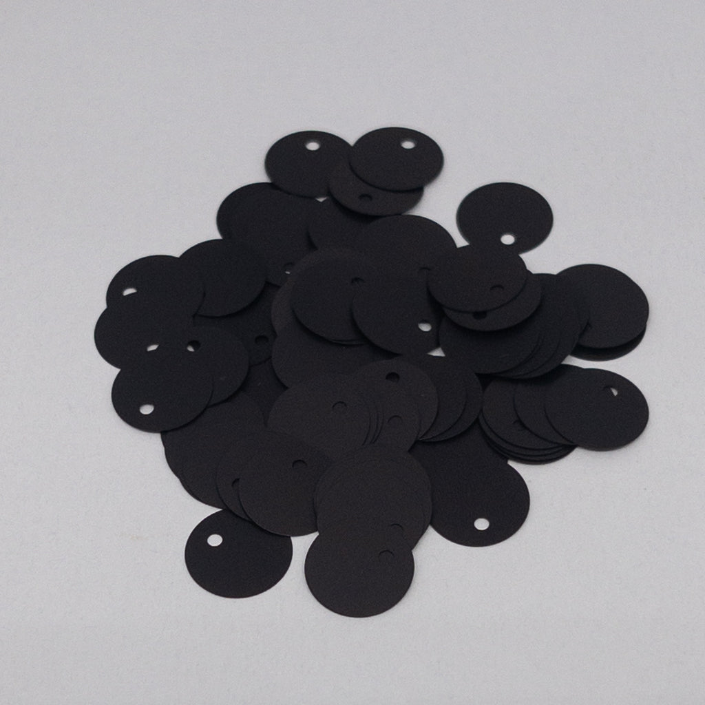 TSSC variant image | 10mm Circle | Side Hole | Black liquorice