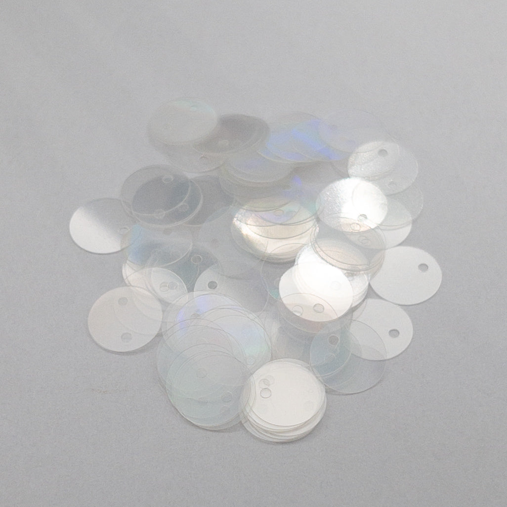 TSSC variant image | 10mm Circle | Side Hole | Clear rainbow