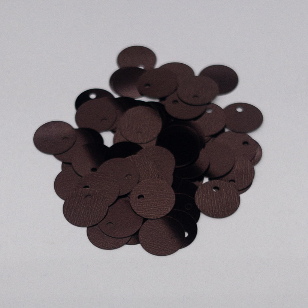 TSSC variant image | 10mm Circle | Side Hole | Dark chocolate