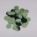TSSC variant image | 10mm Circle | Side Hole | Pale peridot