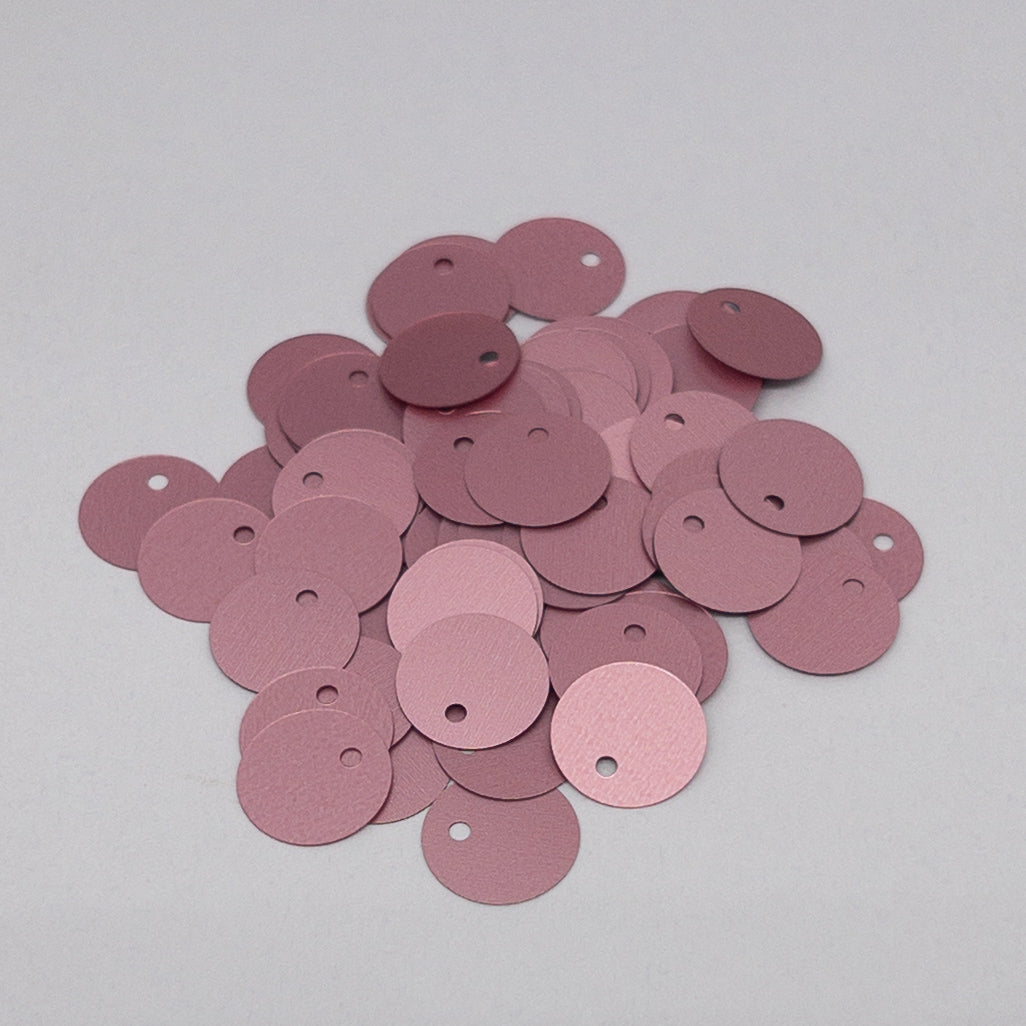 TSSC variant image | 10mm Circle | Side Hole | Pink petal