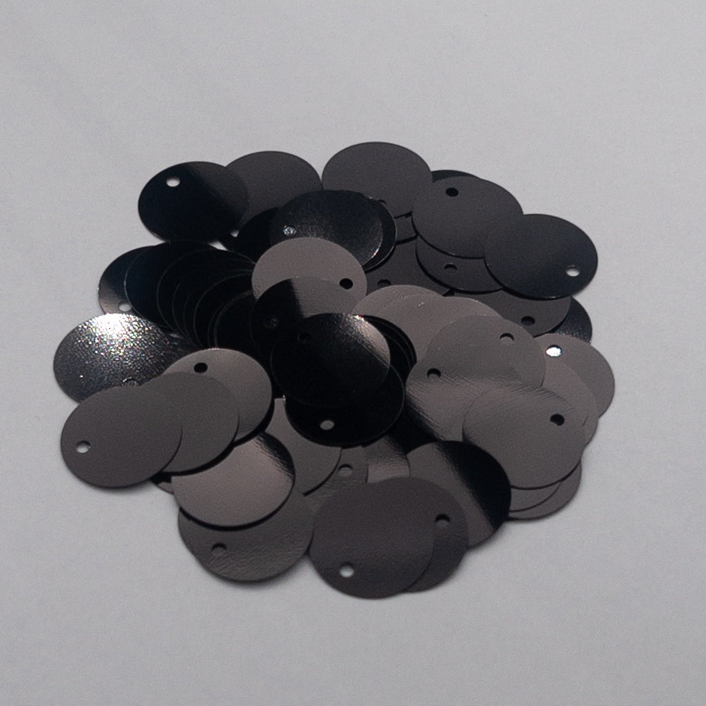 TSSC variant image | 12mm Circle | Side Hole | Jet black