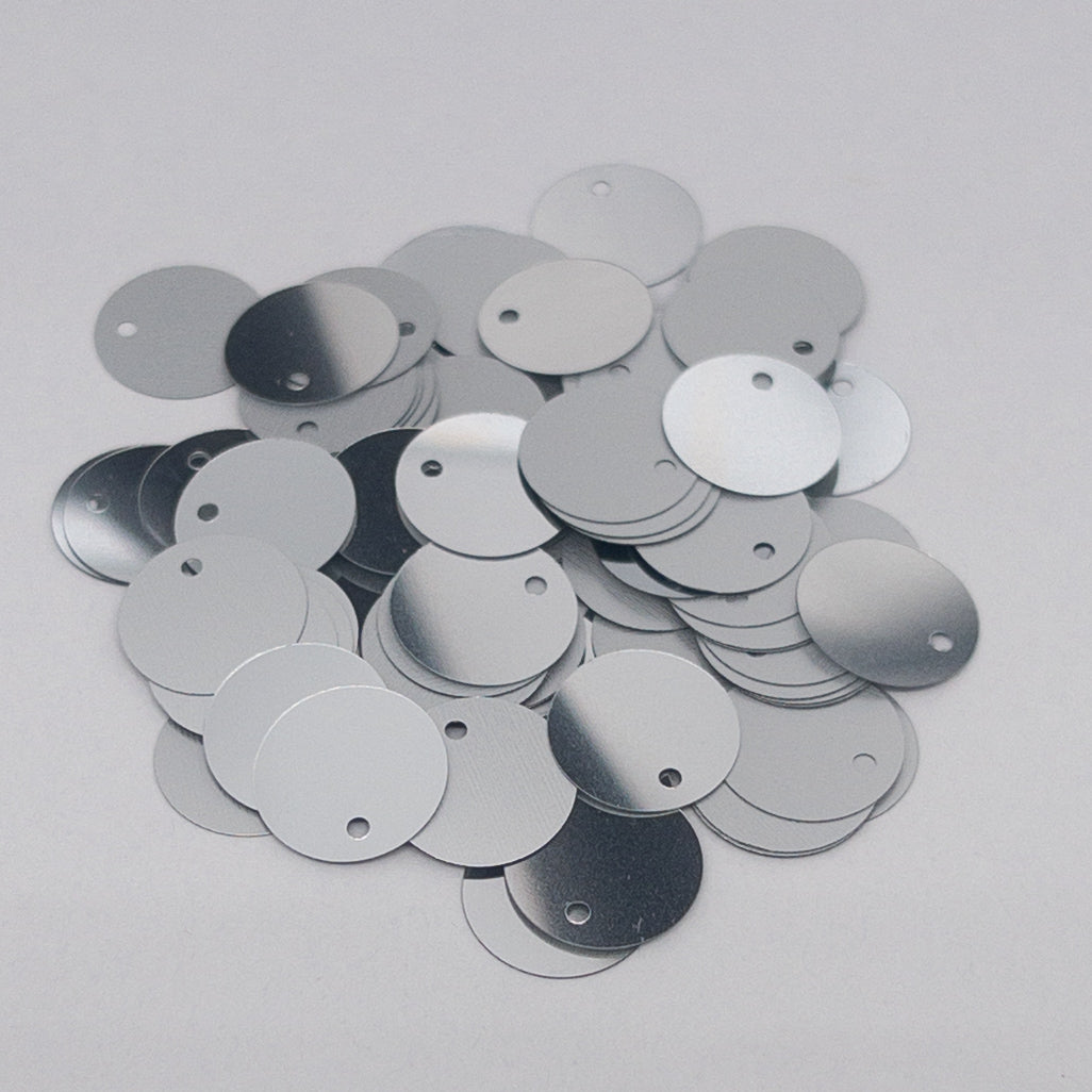 TSSC variant image | 12mm Circle | Side Hole | Silver lining