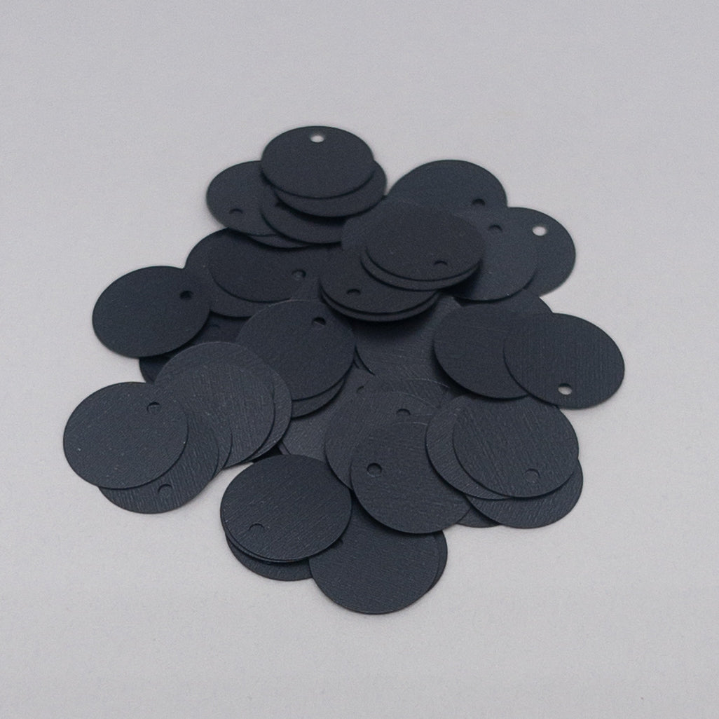 TSSC variant image | 12mm Circle | Side Hole | Slate grey