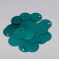 TSSC variant image | 15mm Circle | Side Hole | Aqua green