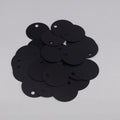 TSSC variant image | 15mm Circle | Side Hole | Black liquorice