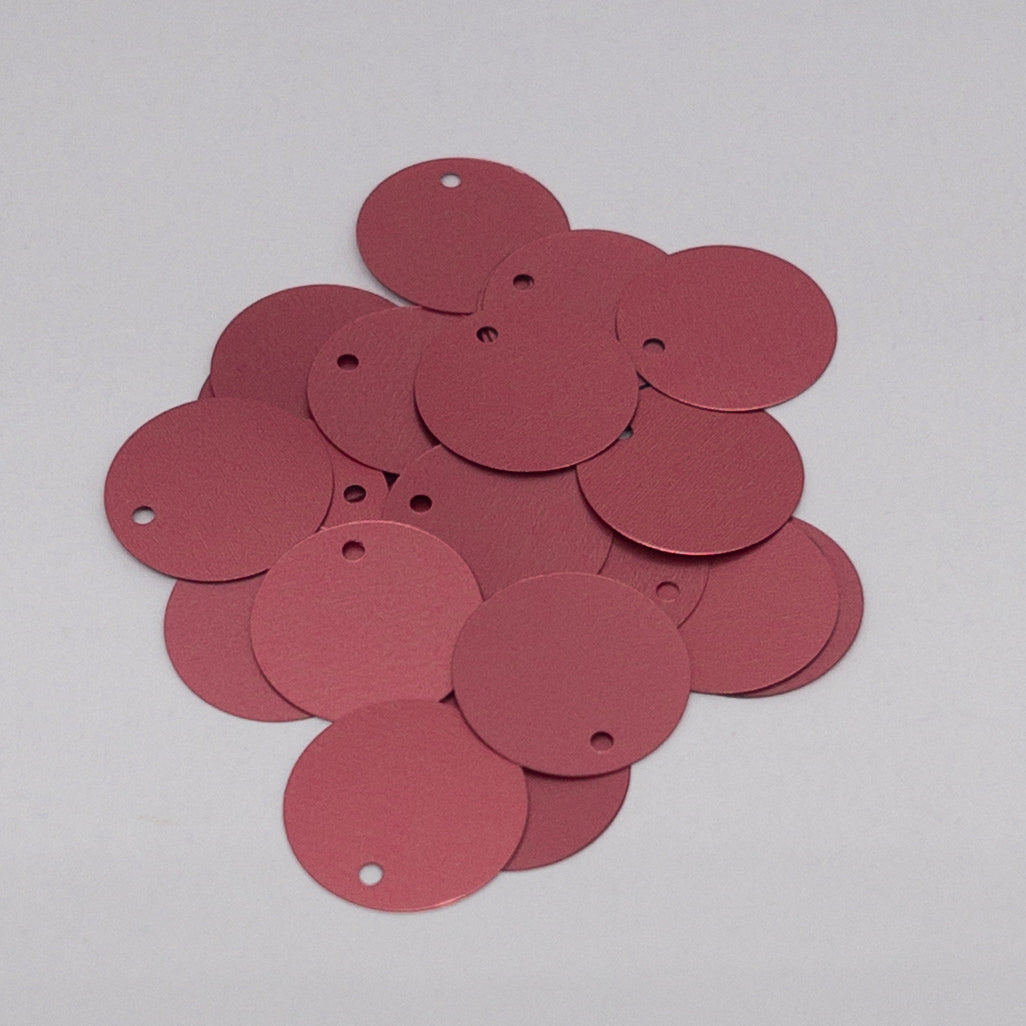 TSSC variant image | 15mm Circle | Side Hole | Carnation