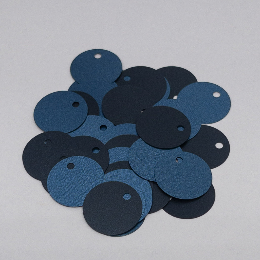 TSSC variant image | 15mm Circle | Side Hole | Double denim