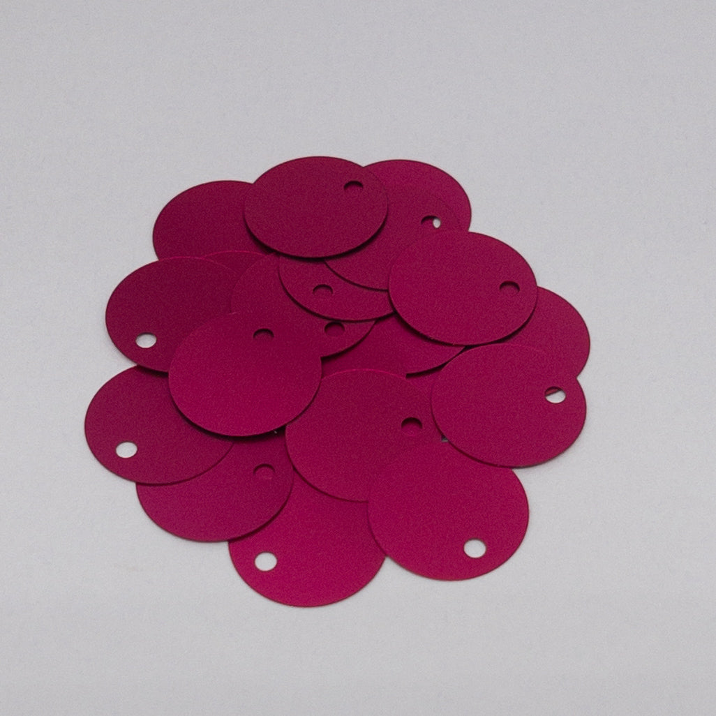 TSSC variant image | 15mm Circle | Side Hole | Geranium