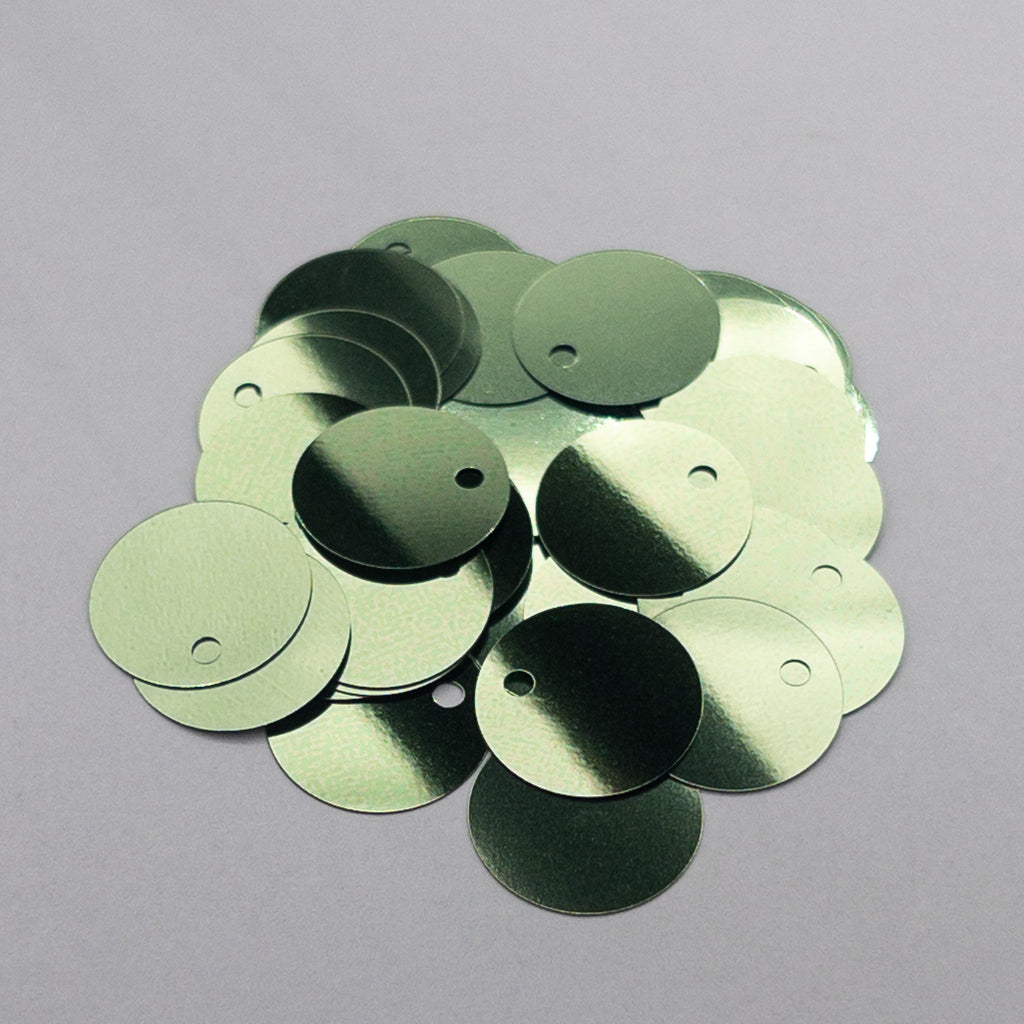 TSSC variant image | 15mm Circle | Pale peridot