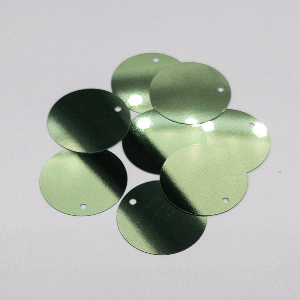 TSSC variant image | 20mm Circle | Pale peridot