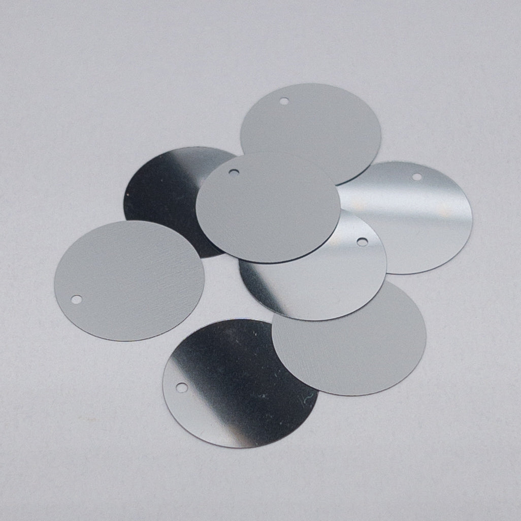 TSSC variant image | 20mm Circle | Silver lining