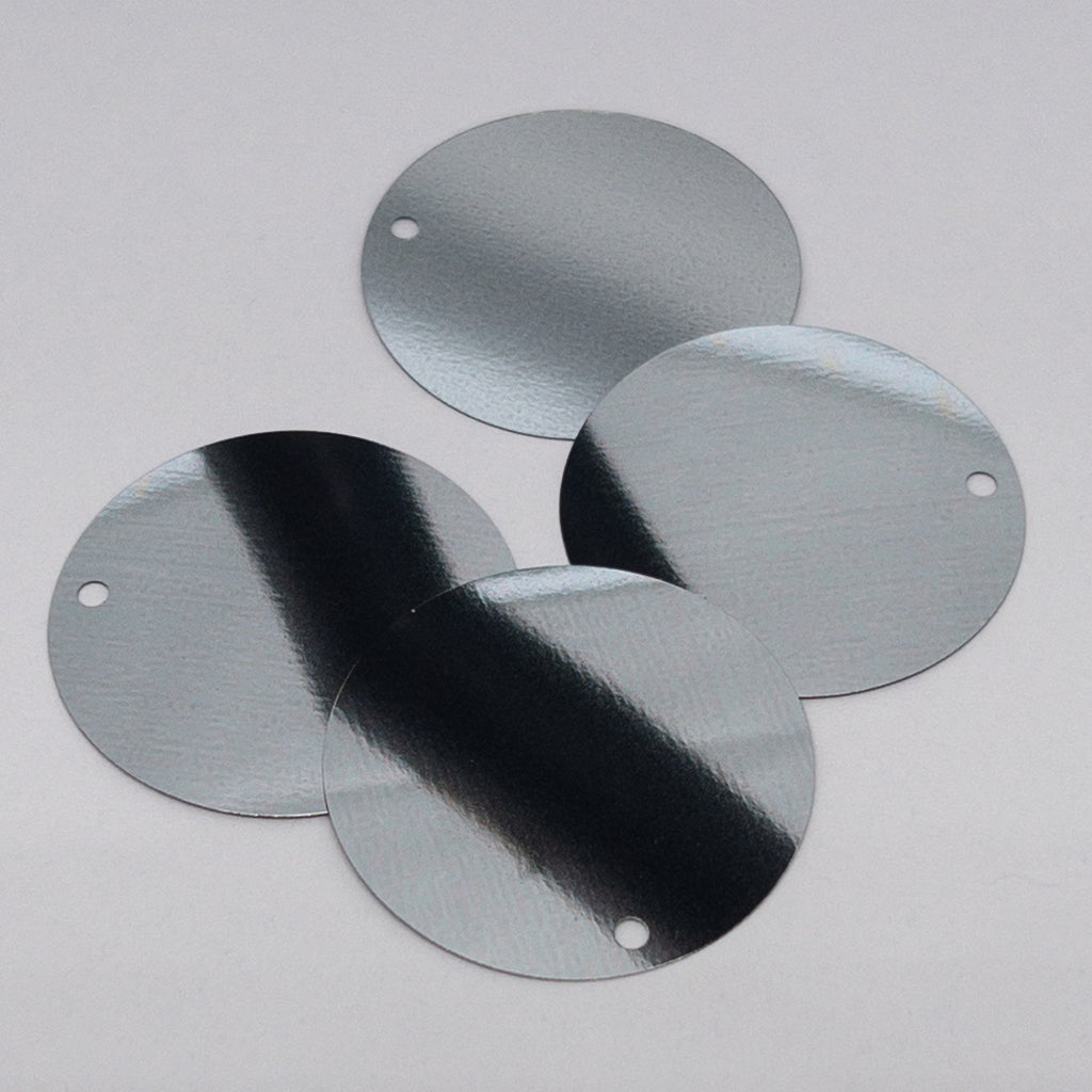 TSSC variant image | 30mm Circle | Dark silver
