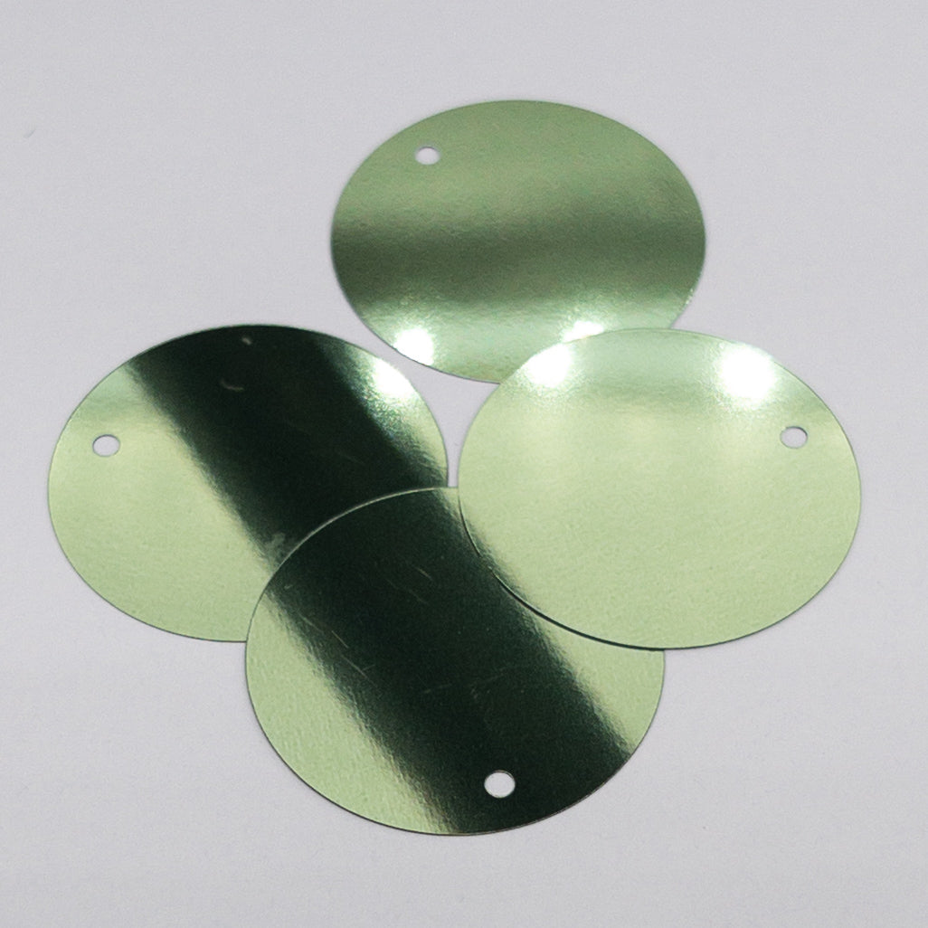 TSSC variant image | 30mm Circle | Pale peridot
