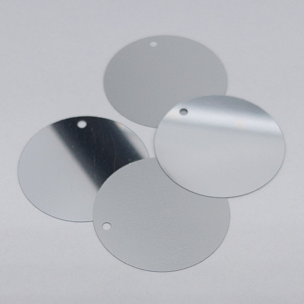 TSSC variant image | 30mm Circle | Silver lining