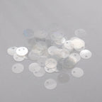 TSSC variant image | 8mm Circle | Side Hole | Clear rainbow