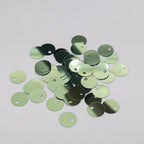 TSSC variant image | 8mm Circle | Side Hole | Pale peridot
