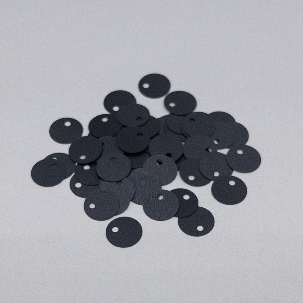TSSC variant image | 8mm Circle | Side Hole | Slate grey