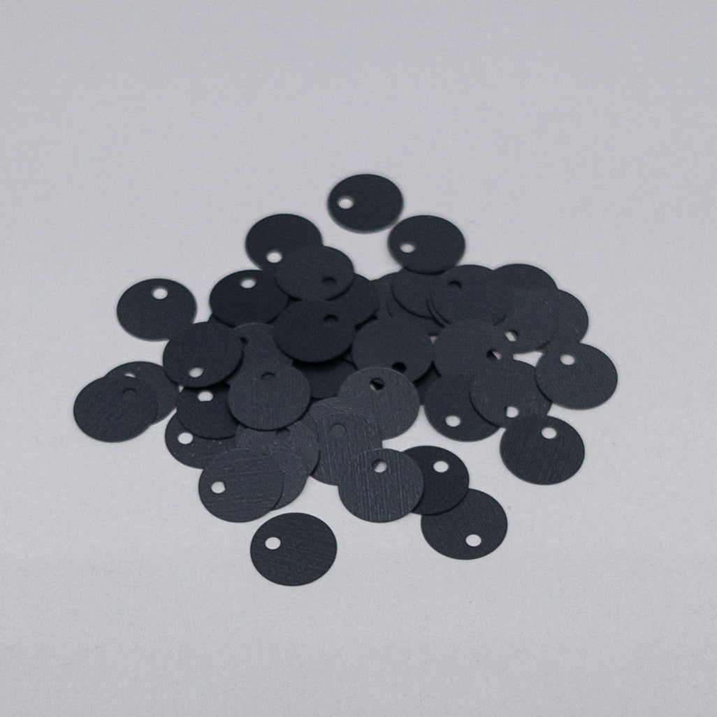 TSSC variant image | 8mm Circle | Side Hole | Slate grey