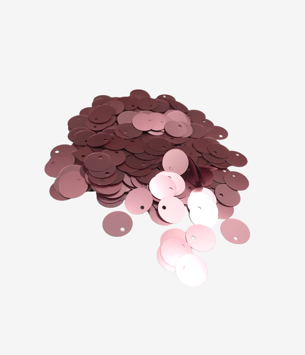 10mm Circle | Side Hole | Flat | 100% Recycled Plastic