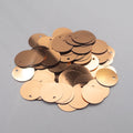 10mm Circle | Side Hole | Flat | 100% Recycled Plastic
