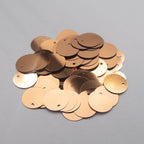 10mm Circle | Side Hole | Flat | 100% Recycled Plastic
