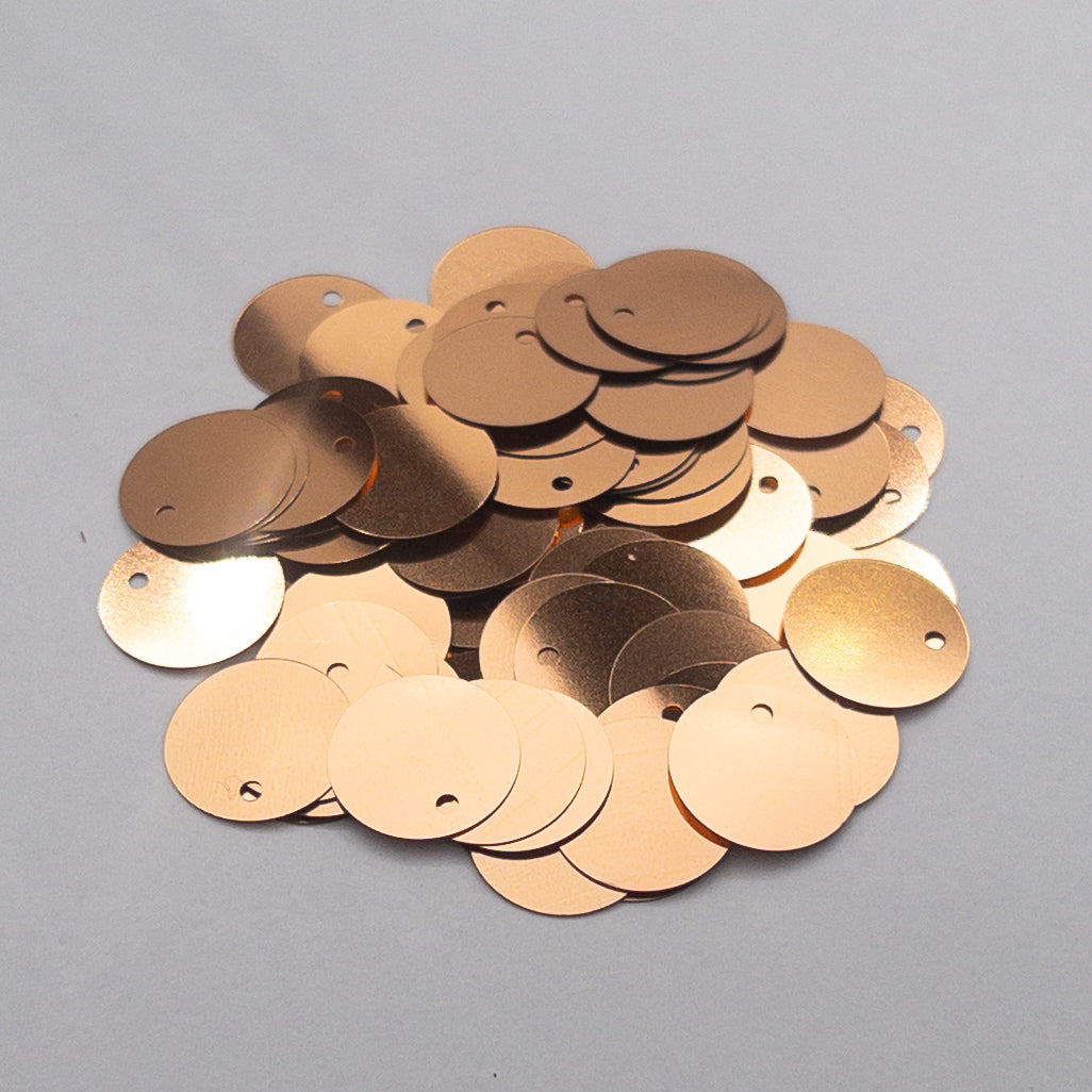 10mm Circle | Side Hole | Flat | 100% Recycled Plastic