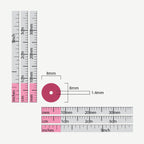 8mm Circle | Center Hole | Flat | 20% Recycled Plastic