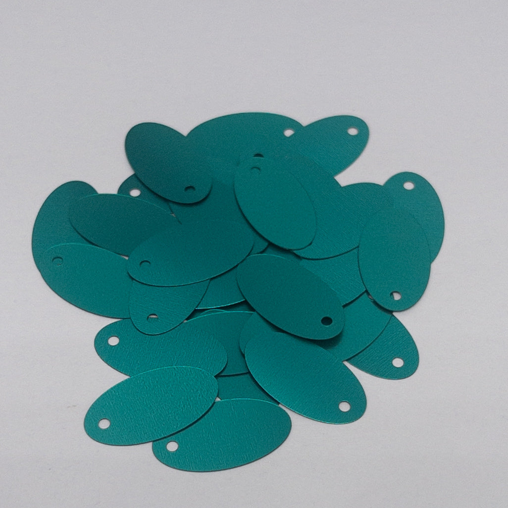 TSSC variant image | 10*18mm Oval | Aqua green