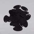TSSC variant image | 10*18mm Oval | Black liquorice