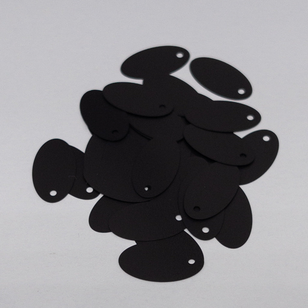 TSSC variant image | 10*18mm Oval | Black liquorice