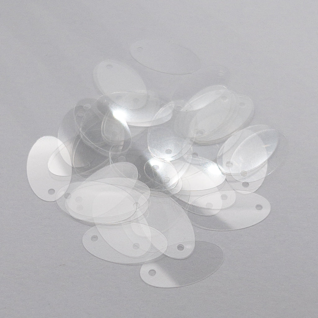 TSSC variant image | 10*18mm Oval | Crystal clear