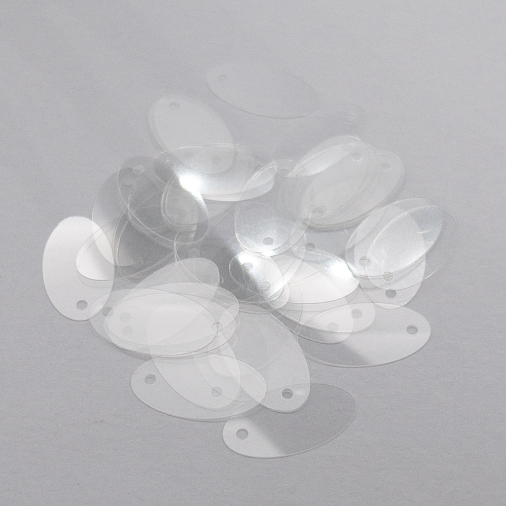 TSSC variant image | 10*18mm Oval | Crystal clear