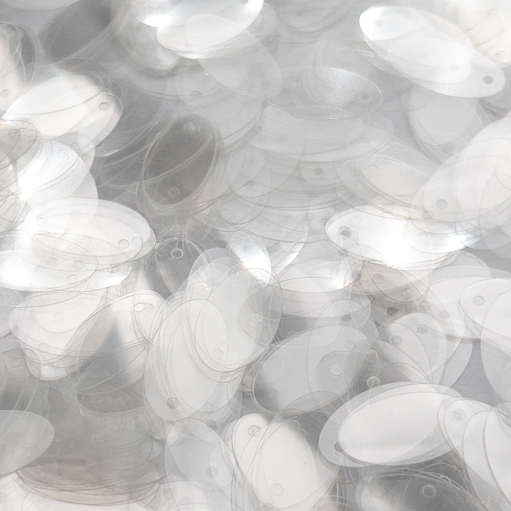 TSSC product image | 10*18mm Oval | Crystal clear | Full