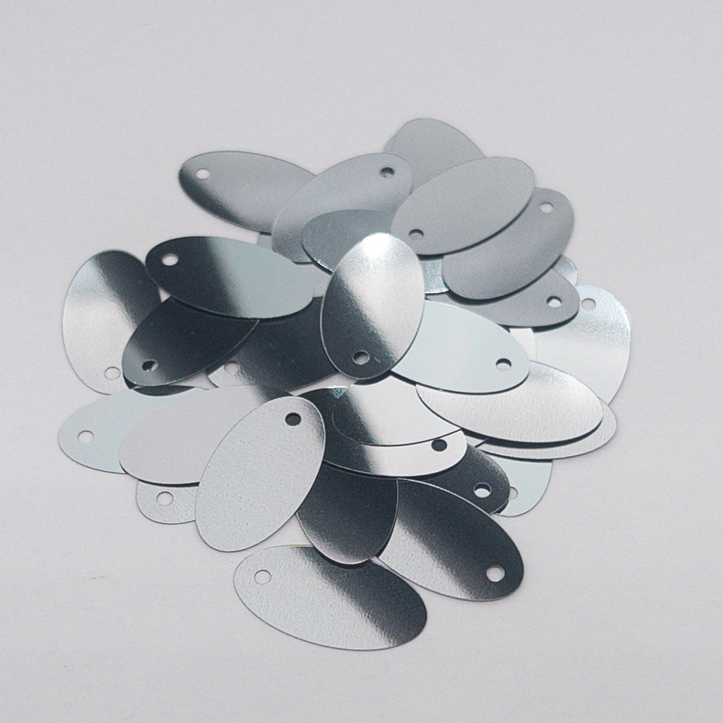 TSSC variant image | 10*18mm Oval | Dark silver