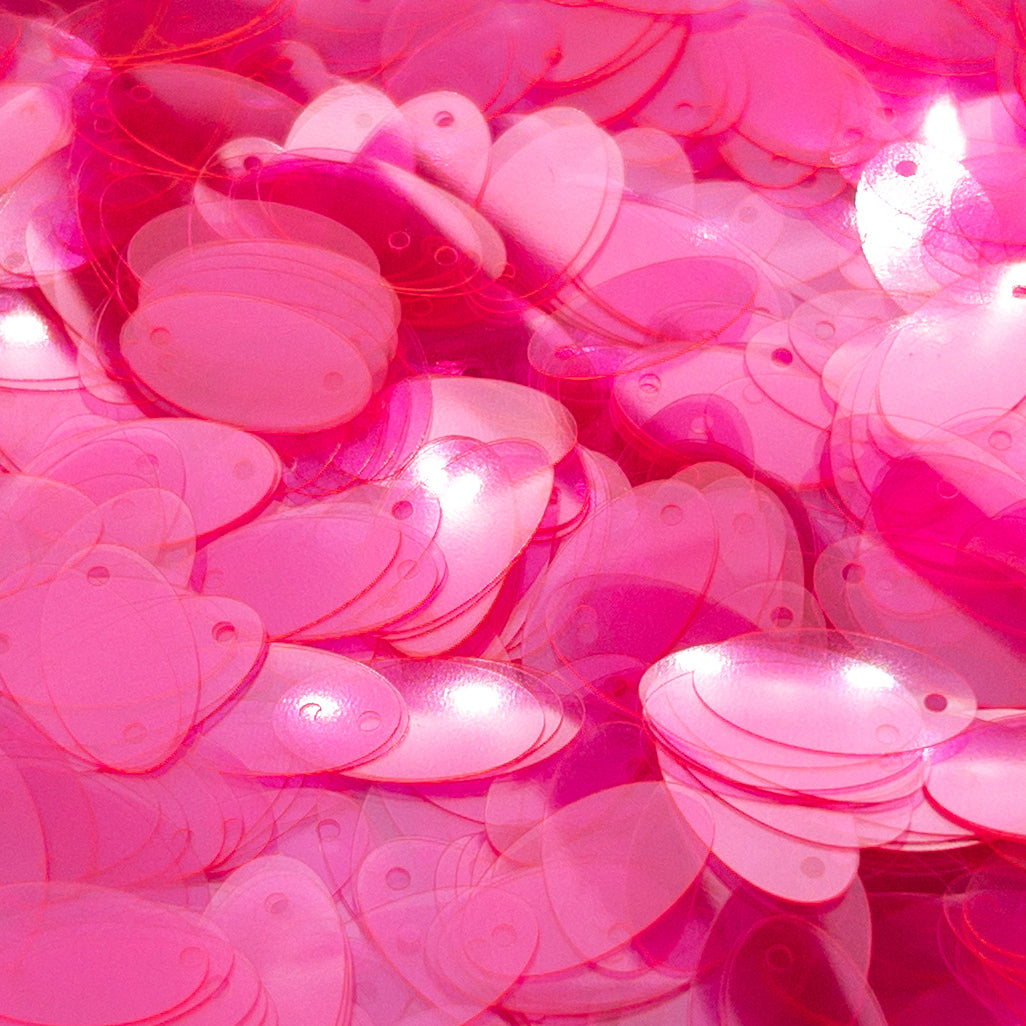 TSSC product image | 10*18mm Oval | Fluoro flamingo | Full