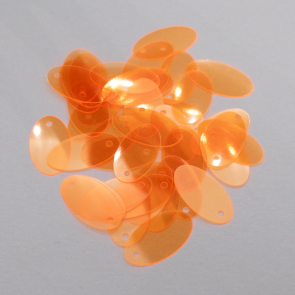 TSSC variant image | 10*18mm Oval | Fluoro tangerine