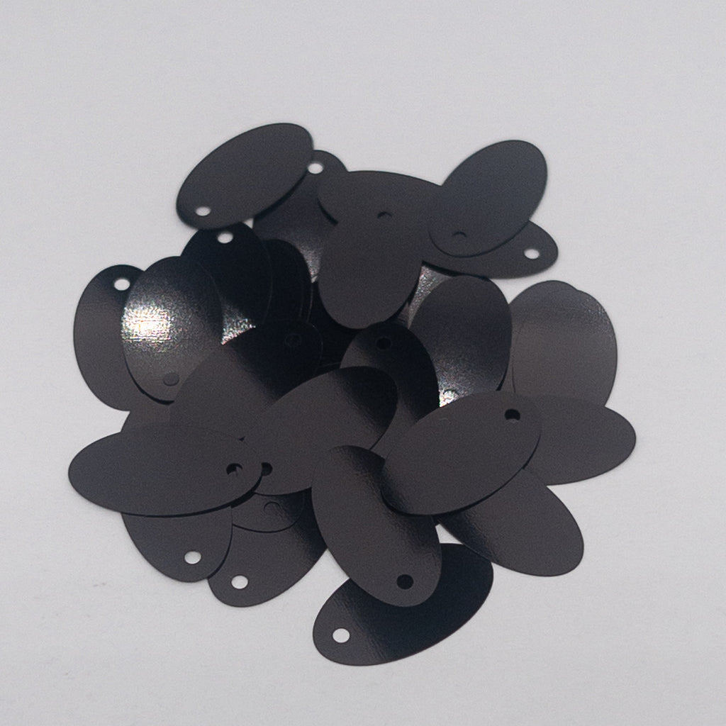 TSSC variant image | 10*18mm Oval | Jet black