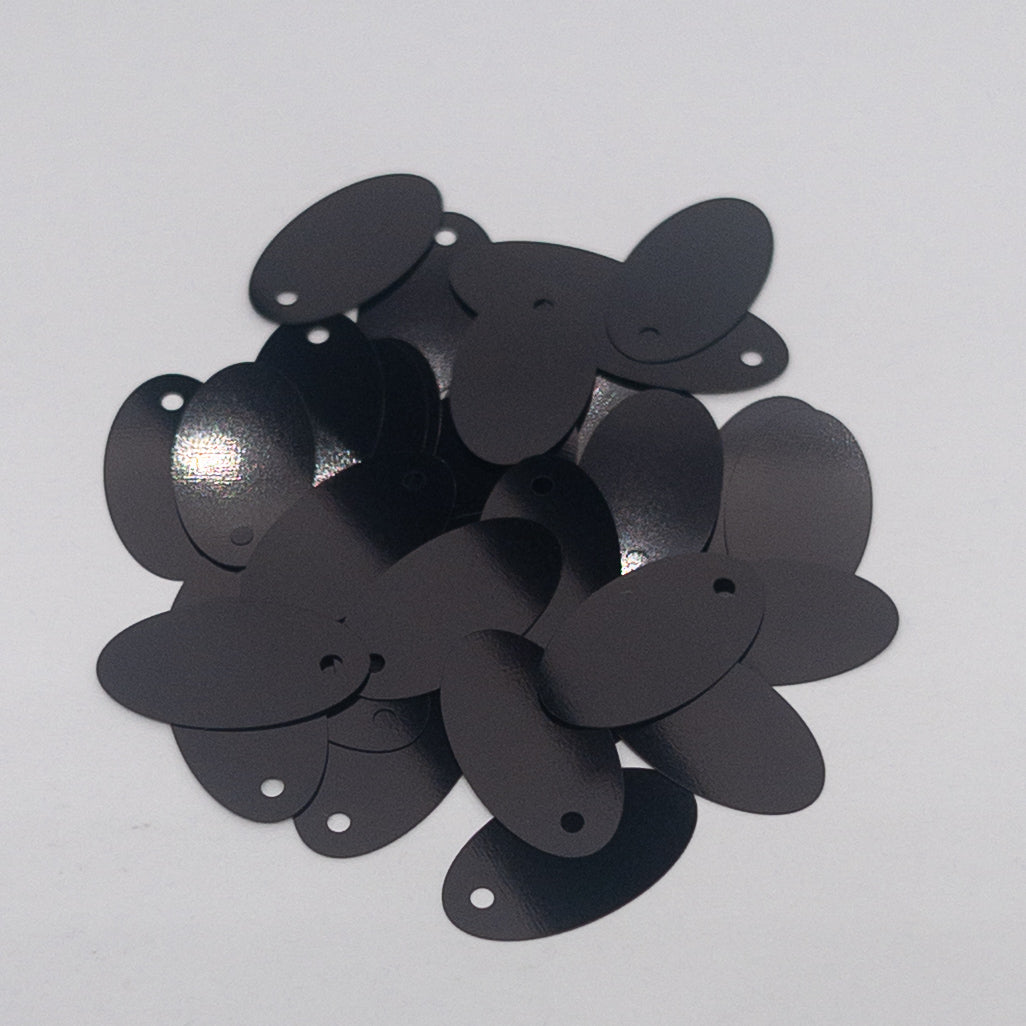 TSSC variant image | 10*18mm Oval | Jet black