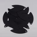 TSSC variant image | 10*30mm Pointed Oval | Black liquorice