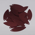 TSSC variant image | 10*30mm Pointed Oval | Claret