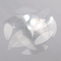 TSSC variant image | 10*30mm Pointed Oval | Clear rainbow
