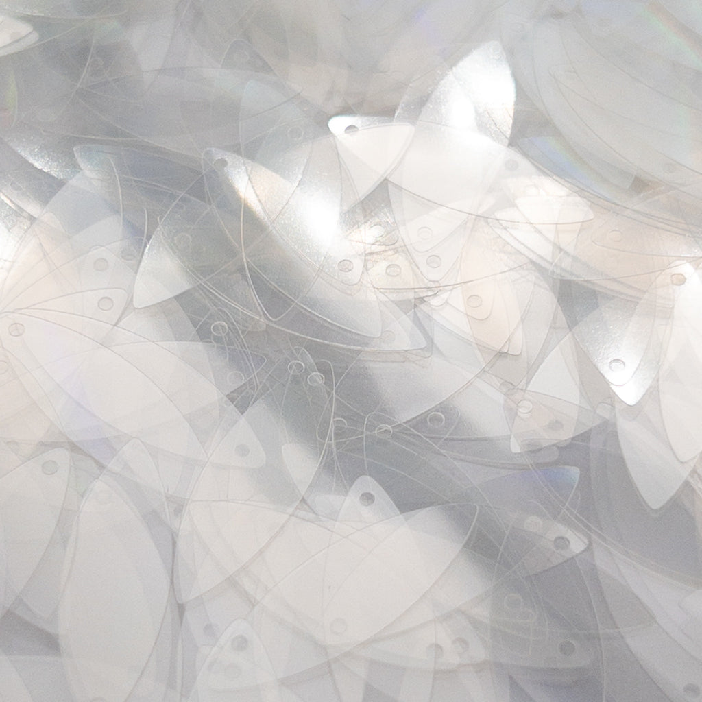 TSSC product image | 10*30mm Pointed Oval | Clear rainbow | Full