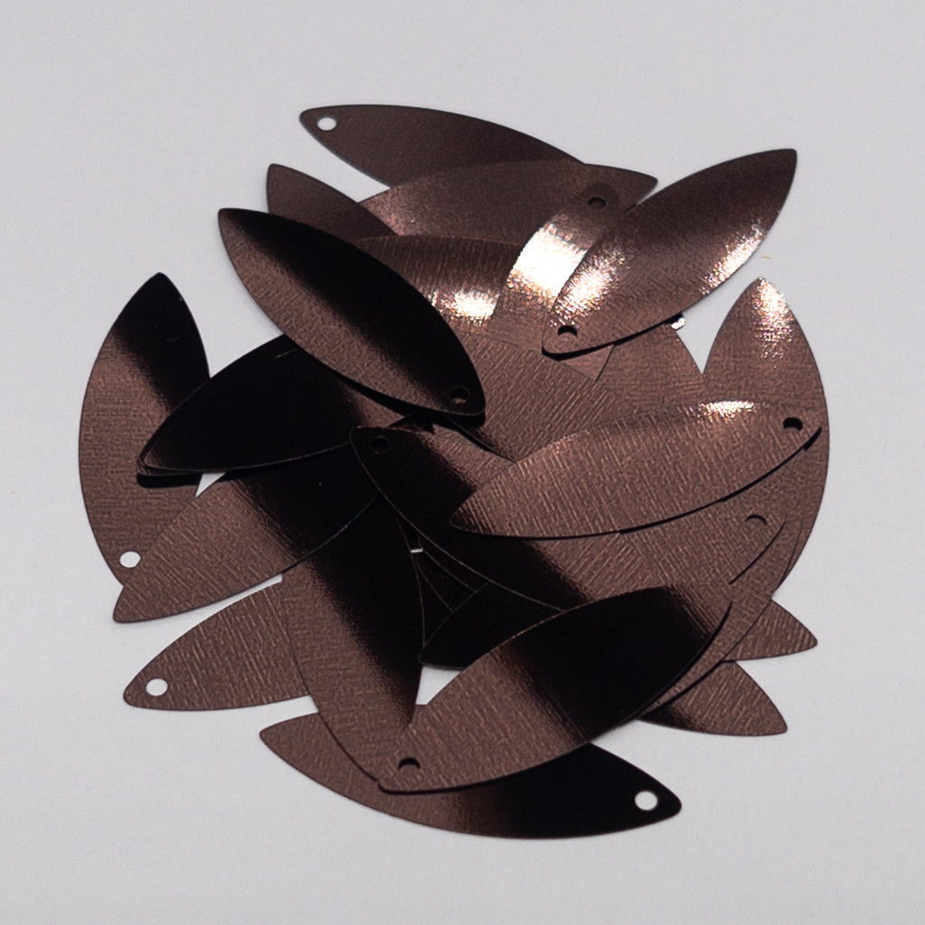 TSSC variant image | 10*30mm Pointed Oval | Dark chocolate