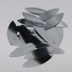 TSSC variant image | 10*30mm Pointed Oval | Dark silver