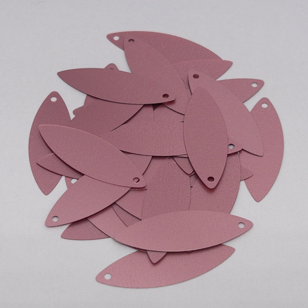 TSSC variant image | 10*30mm Pointed Oval | Pink petal