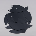 TSSC variant image | 10*30mm Pointed Oval | Slate grey