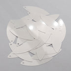 TSSC variant image | 10*30mm Pointed Oval | Snow white