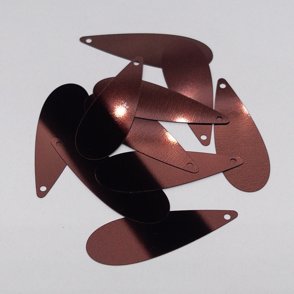 TSSC variant image | 12*35mm Teardrop | Chestnut