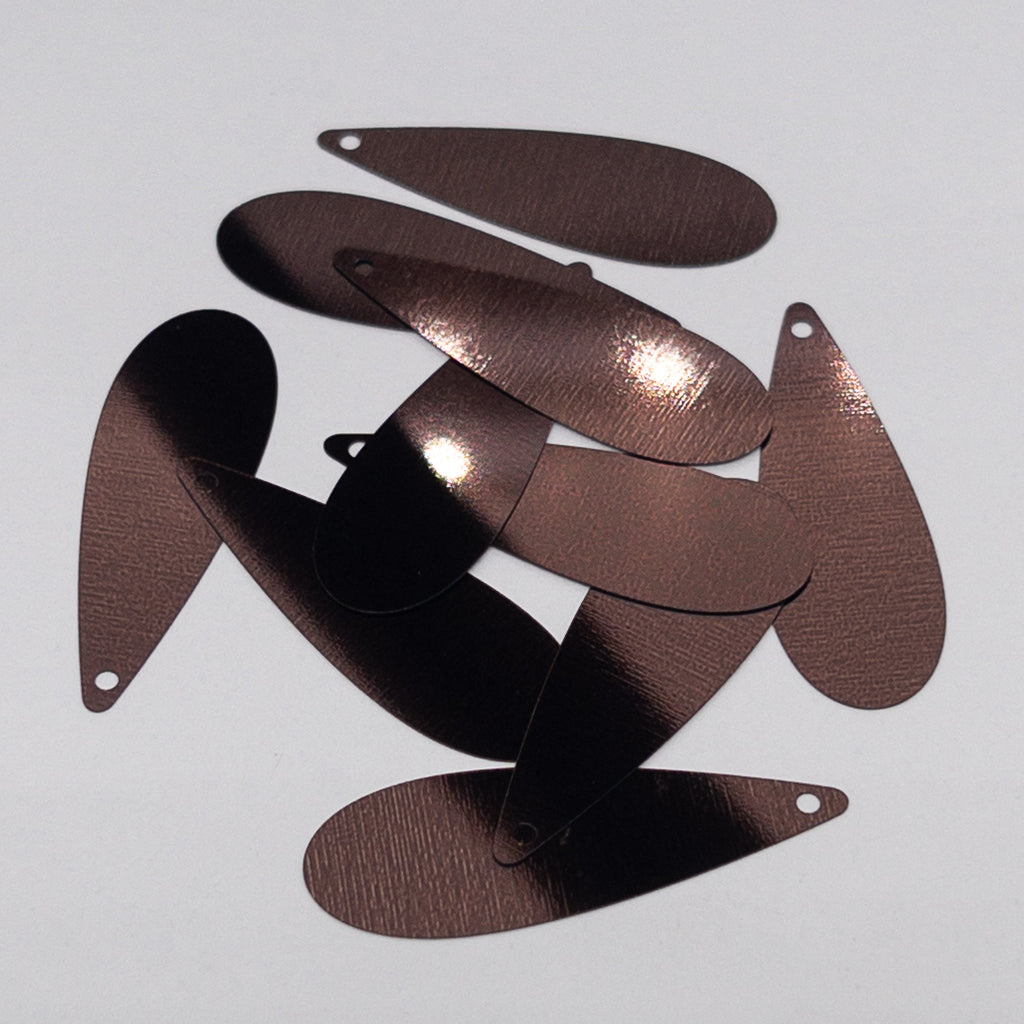 TSSC variant image | 12*35mm Teardrop | Dark chocolate